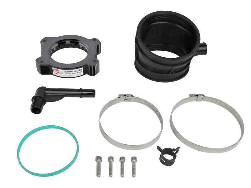 aFe 2020 Vette C8 Silver Bullet Aluminum Throttle Body Spacer / Works With Factory Intake Only - Blk - Torque Motorsport