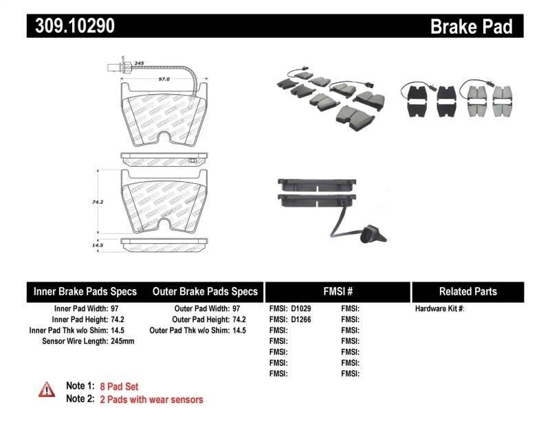 StopTech Performance Brake Pads - Torque Motorsport