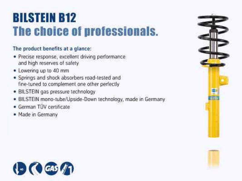 Bilstein B12 2006 BMW 330xi Base Sedan Front and Rear Suspension Kit - Torque Motorsport