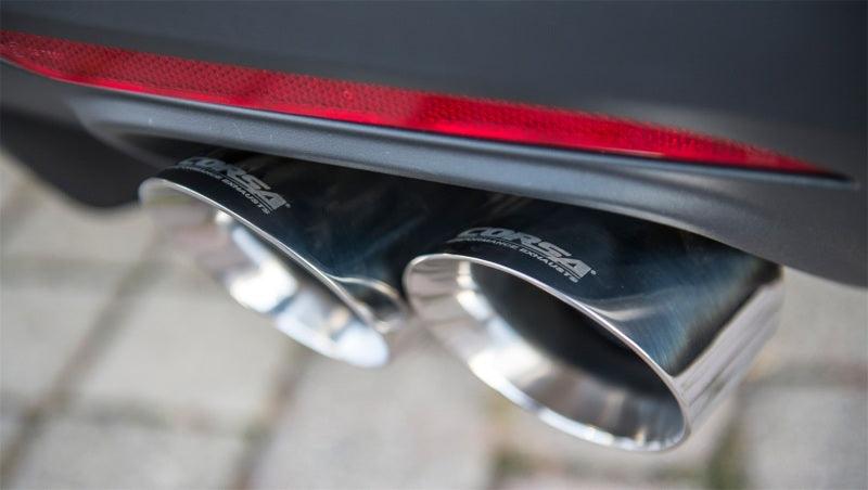 Corsa 15-16 Ford Mustang GT 5.0 3in Cat Back Exhaust Polish Quad Tips (Xtreme) - Torque Motorsport