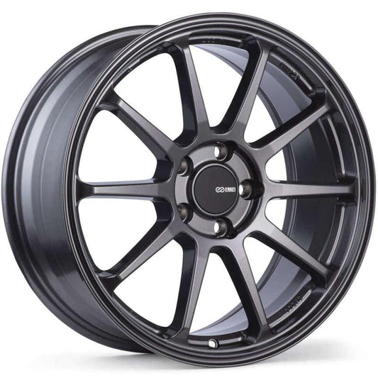 Enkei PX-10 17x7 5x100 45mm Offset 72.6mm Bore Gunmetal Wheel - Torque Motorsport