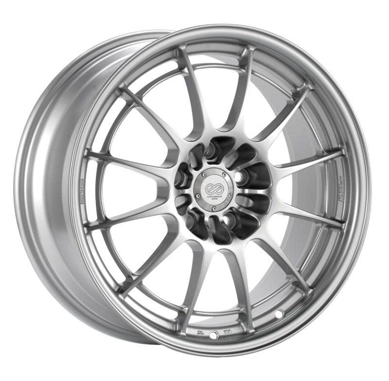 Enkei NT03+M 18x10.5 5x114.3 30mm Offset 72.6mm Bore Silver Wheel - Torque Motorsport