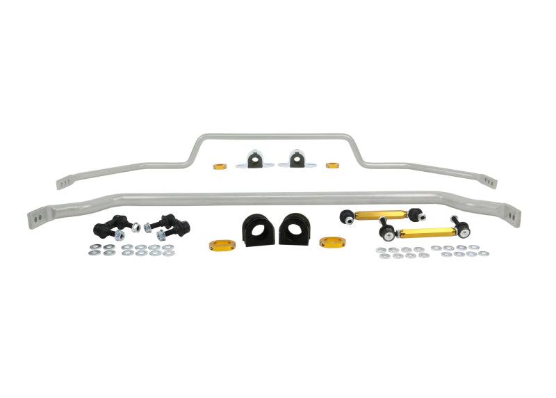 Whiteline 09-14 Nissan GT-R Front and Rear Swaybar Kit - Torque Motorsport