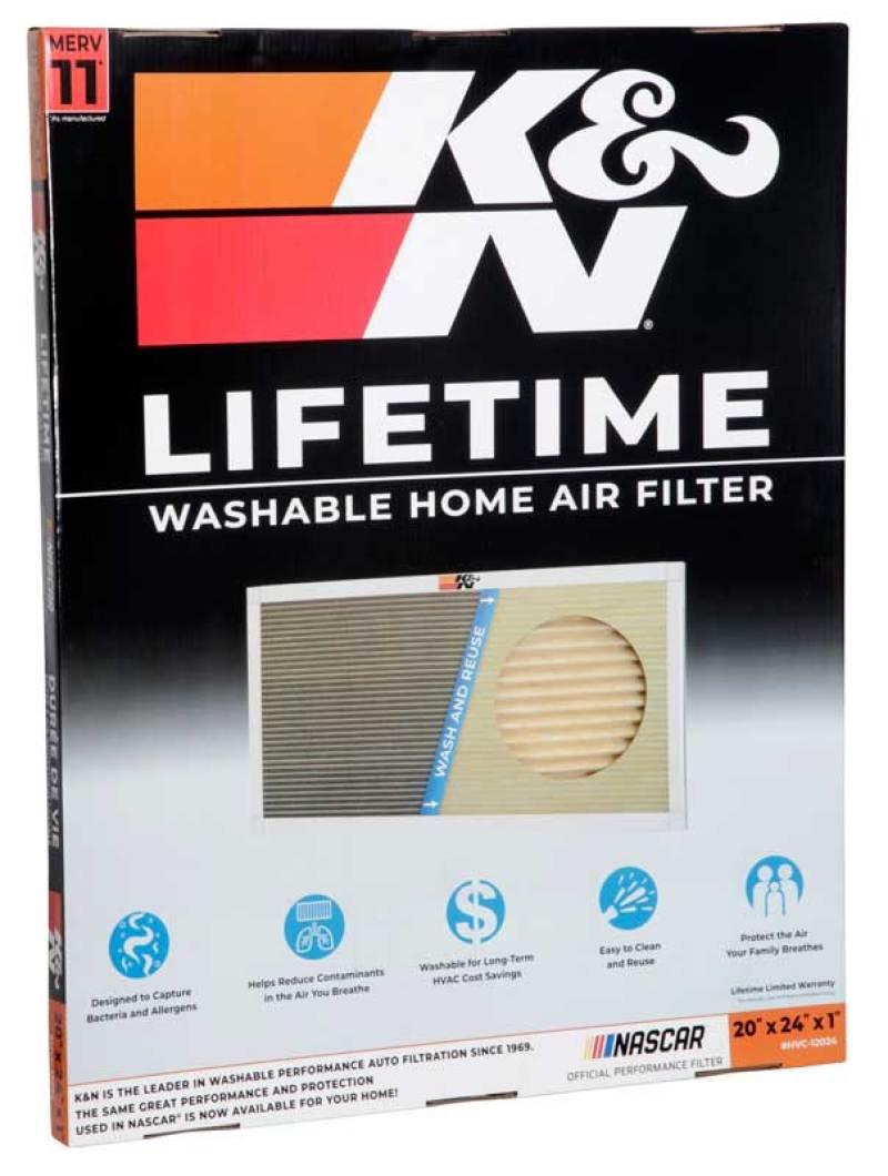 K&N HVAC Filter - 20 x 24 x 1 - Torque Motorsport