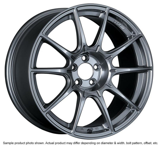 SSR GTX01 19x9.5 5x114.3 35mm Offset Dark Silver Wheel 04-08 TL / 93-98 Supra - Torque Motorsport