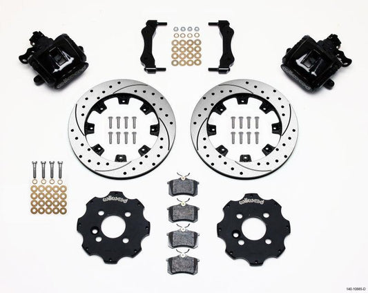 Wilwood Combination Parking Brake Rear Kit 11.75in Drilled Mini Cooper - Torque Motorsport