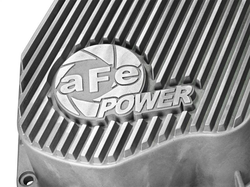 afe Rear Differential Cover (Raw; Street Series); Dodge Diesel Trucks 94-02 L6-5.9L (td) - Torque Motorsport