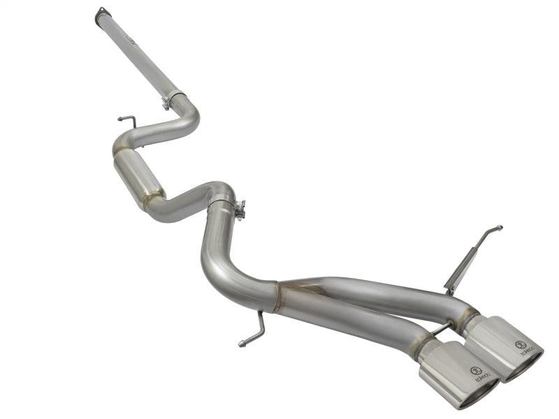 aFe POWER Takeda 3in 304 SS Cat-Back Exhaust w/ Polished Tips 13-17 Ford Focus ST L4-2.0L (t) - Torque Motorsport