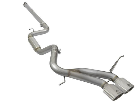 aFe POWER Takeda 3in 304 SS Cat-Back Exhaust w/ Polished Tips 13-17 Ford Focus ST L4-2.0L (t) - Torque Motorsport