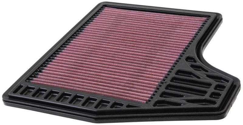 K&N Replacement Filter 11.438in O/S Length x 11.375in O/S Width x 1in H for 13 Nissan Altima 2.5L - Torque Motorsport