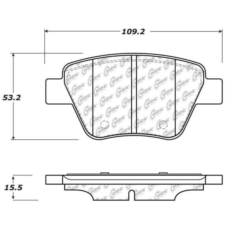 StopTech Street Touring Volkswagen Rear Brake Pads - Torque Motorsport