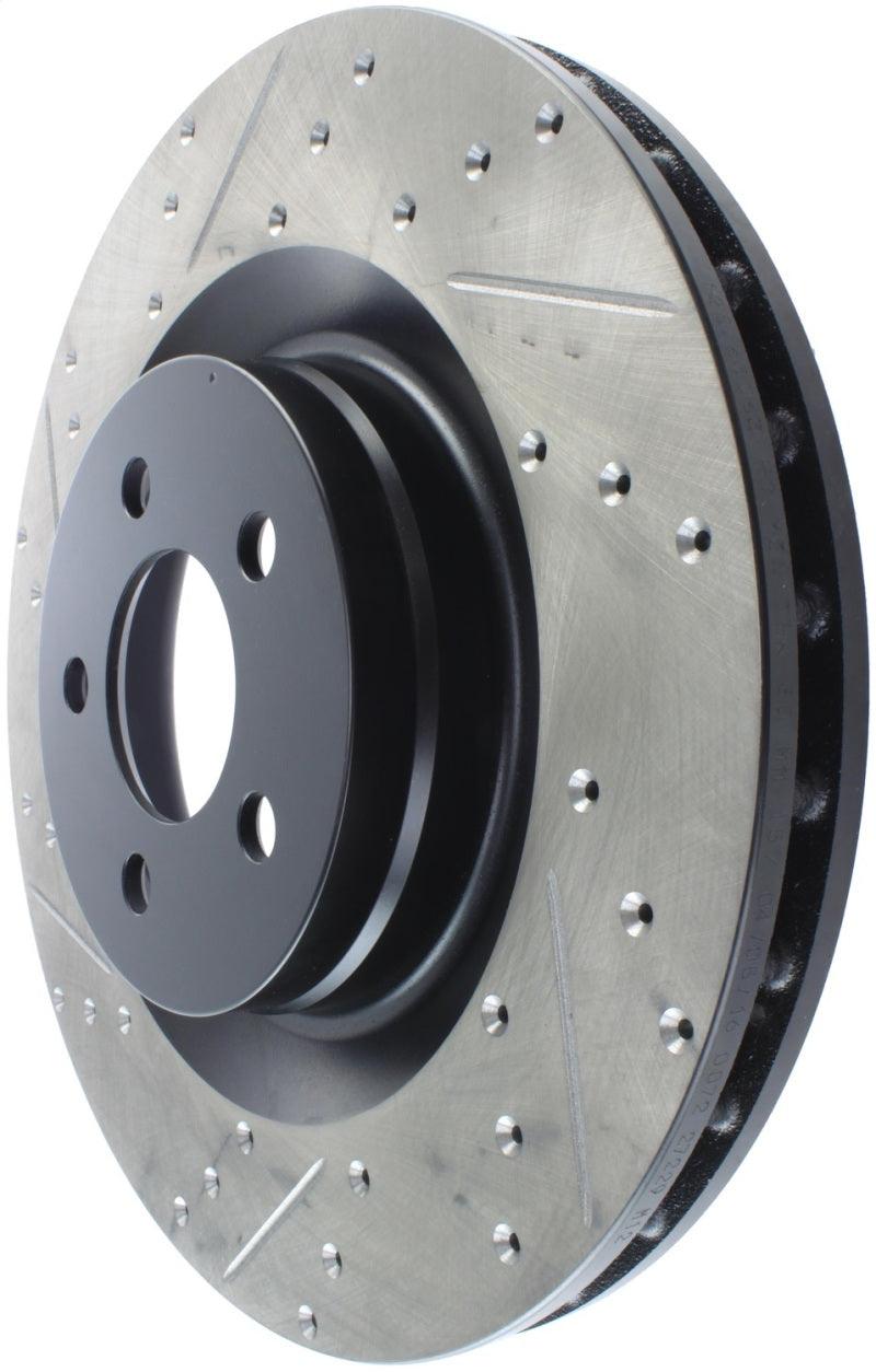 StopTech SportStop 06-09 Chrysler SRT-8 Front Right Drilled & Slotted Rotor - Torque Motorsport