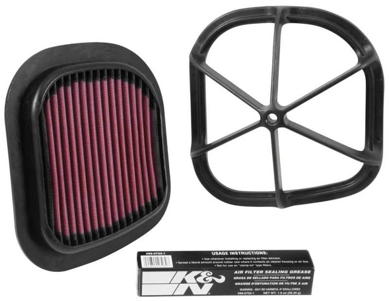 K&N Replacement Unique Panel Air Filter for 07-15 KTM 125/144/150/200/250/300/350/400/450/505/530 - Torque Motorsport