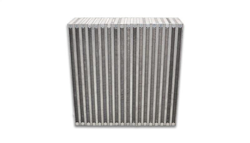 Vibrant Vertical Flow Intercooler Core 12in W x 12in H x 3.5in Thick - Torque Motorsport