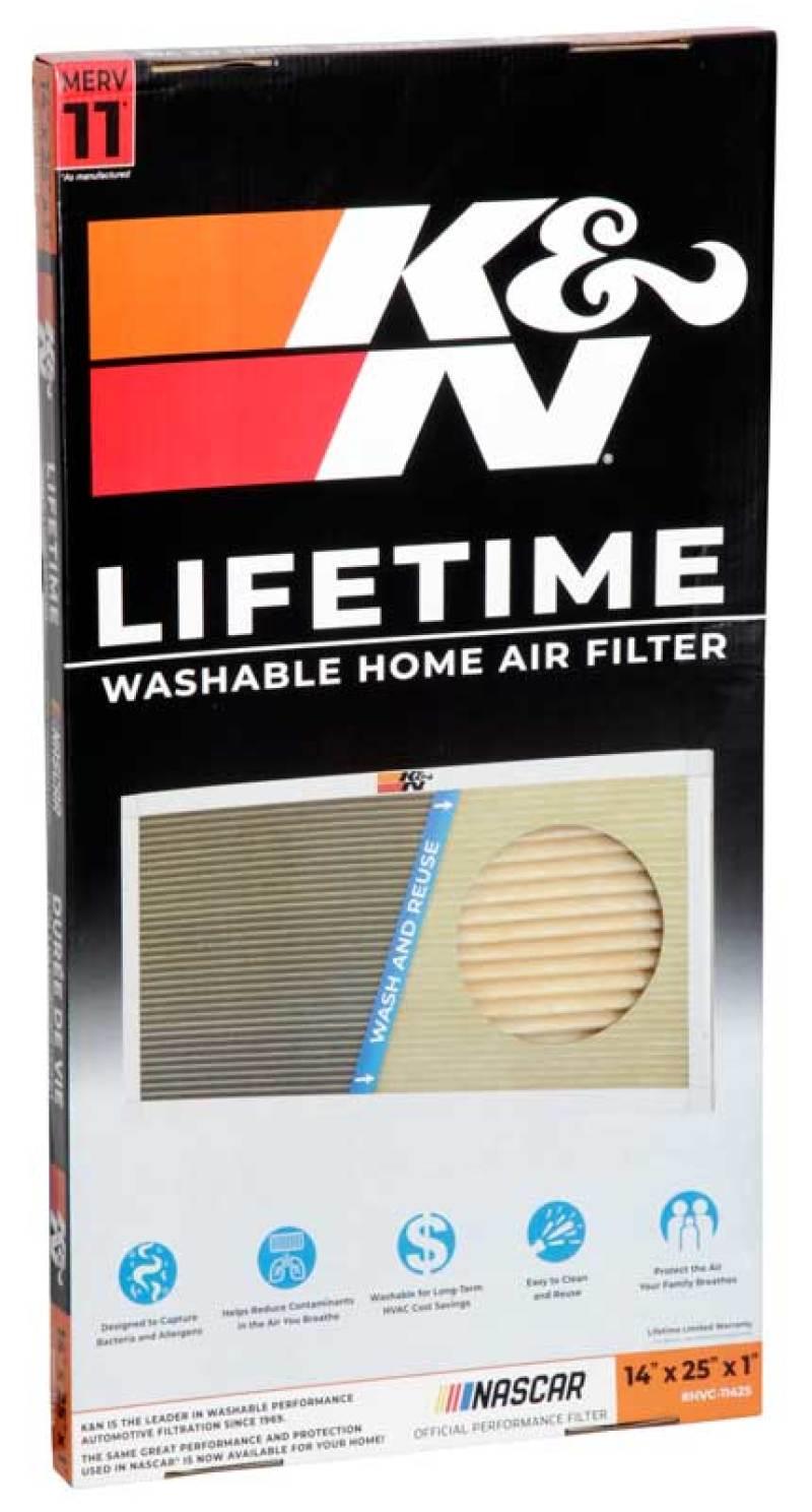 K&N HVAC Filter - 14 x 25 x 1 - Torque Motorsport