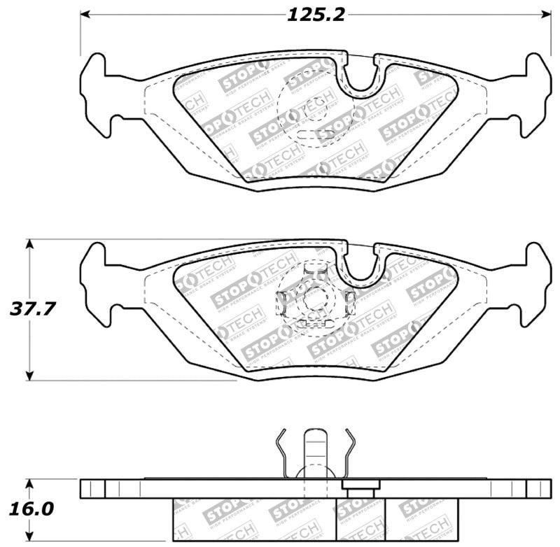 StopTech Performance Brake Pads - Torque Motorsport