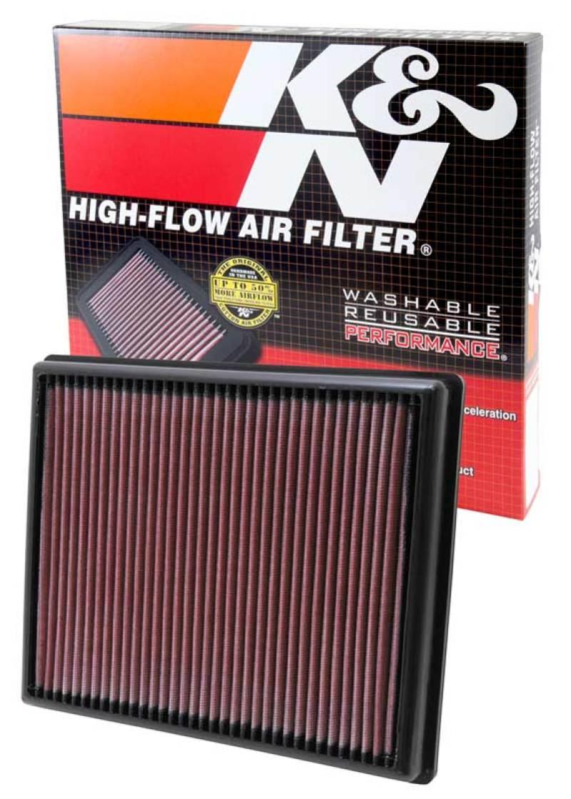 K&N Replacement Air FIlter 12 BMW 335i / 12-13 BMW M135I (F30) - Torque Motorsport