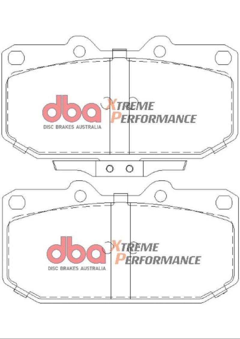 DBA 06-07 Subaru WRX XP650 Front Brake Pads - Torque Motorsport