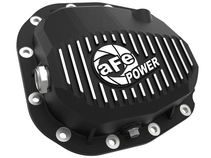 aFe Pro Series Rear Differential Cover Black w/ Fins 15-19 Ford F-150 (w/ Super 8.8 Rear Axles) - Torque Motorsport