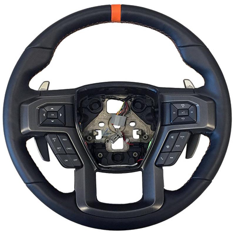 Ford Racing 2015-2017 F-150 Raptor Performance Steering Wheel Kit - Orange Sightline - Torque Motorsport