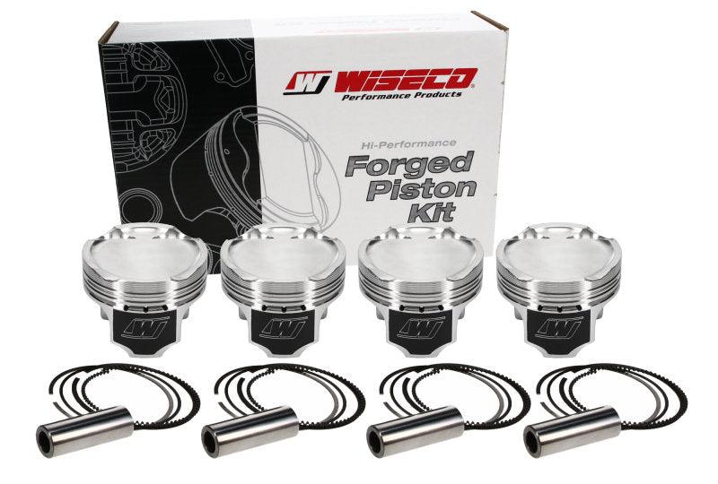 Wiseco Toyota Turbo 4v Dished -16cc 82MM Piston Shelf Stock Kit - Torque Motorsport