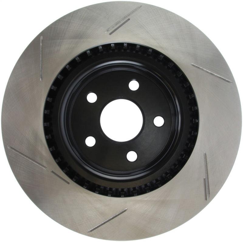 StopTech 12-18 Jeep Grand Cherokee SRT8 (380mm Front Disc) Front Left Slotted Sport Brake Rotor - Torque Motorsport