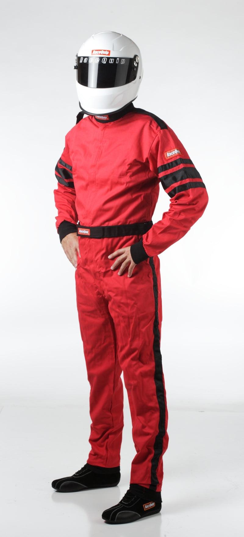 RaceQuip Red SFI-1 1-L Suit - Medium - Torque Motorsport