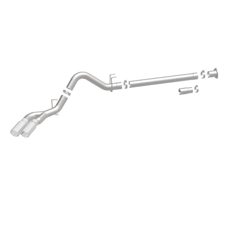 MagnaFlow 08-17 Ford F-250/F-350/F-450 4.6L/6.7 DPF-Back SS 4in Dual Single Passenger Side Rear Exit - Torque Motorsport