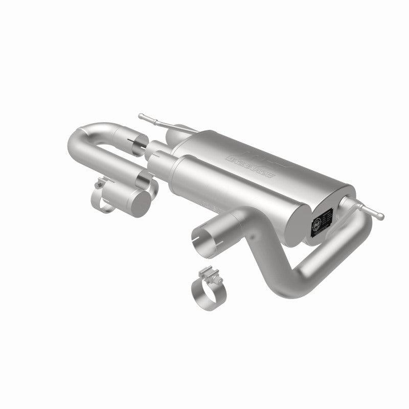 MagnaFlow 18-23 Jeep Wrangler JL 2.0L/3.6L Overland Series Axle-Back Exhaust - Torque Motorsport