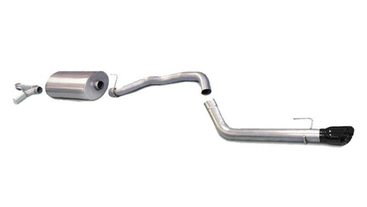 Corsa 08-13 Toyota Sequoia 5.7L V8 Touring Cat-Back Exhaust w/Black 4in Tip - Torque Motorsport