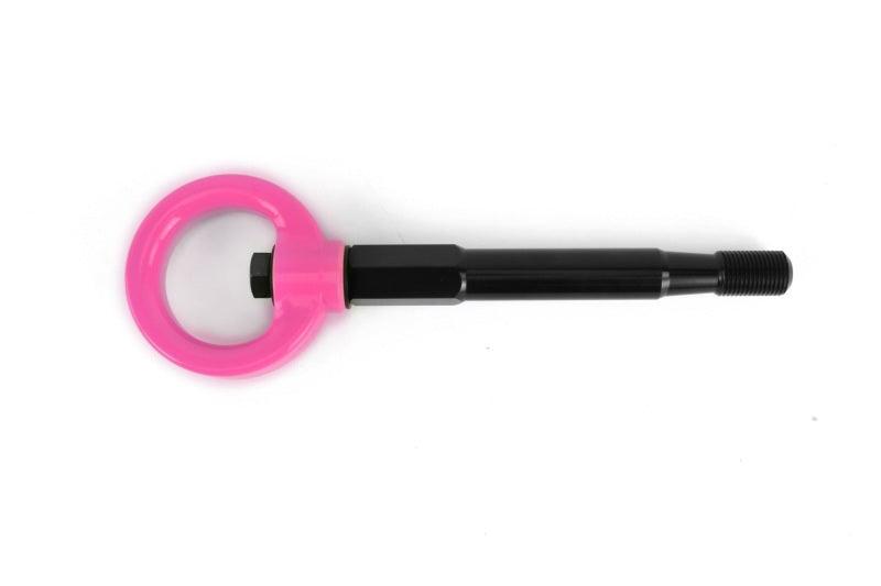 Perrin 2022 Subaru WRX / 18-21 Crosstrek Tow Hook Kit (Rear) - Hyper Pink - Torque Motorsport