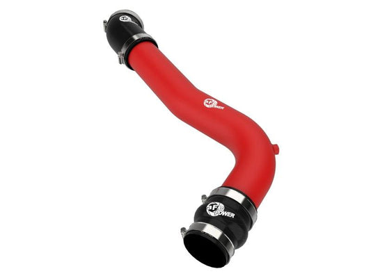 aFe 20-23 Ford Explorer ST V6 3.0L (tt) BladeRunner 2-3/4in Aluminum Cold Charge Pipe - Red - Torque Motorsport