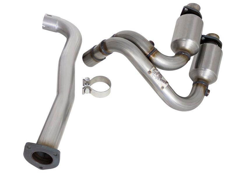 aFe Power Direct Fit Catalytic Converter Replacements Front 00-03 Jeep Wrangler (TJ) I6-4.0L - Torque Motorsport