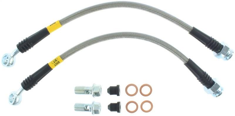 StopTech 03-07 Hummer H2 Stainless Steel Rear Brake Lines - Torque Motorsport