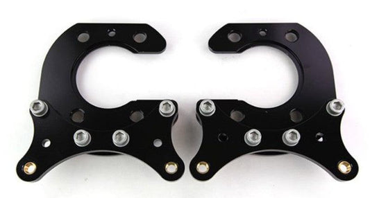 Wilwood Brackets (2) - P/S Rear - Big Ford 2.50in Offset - Torque Motorsport