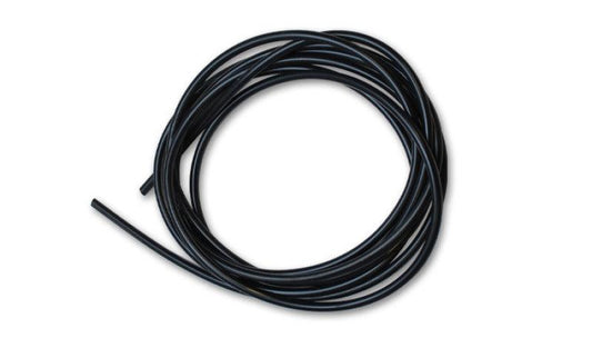 Vibrant 3/16in (4.75mm) I.D. x 25 ft. of Silicon Vacuum Hose - Black - Torque Motorsport