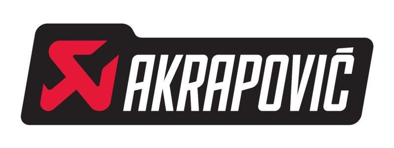 Akrapovic Logo Sticker - Front Adhesive 40 X 11.5 cm - Torque Motorsport