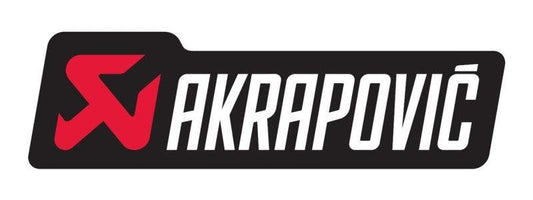 Akrapovic Logo Sticker - Front Adhesive 40 X 11.5 cm - Torque Motorsport