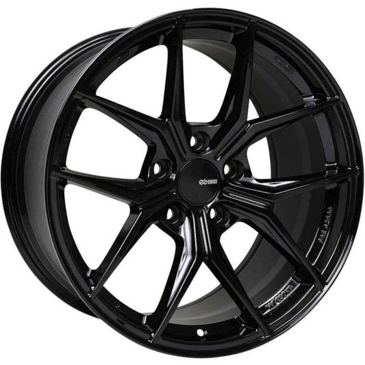 Enkei TSR-X 20x9.5 40mm Offset 5x114.3 BP Gloss Black Wheel - Torque Motorsport