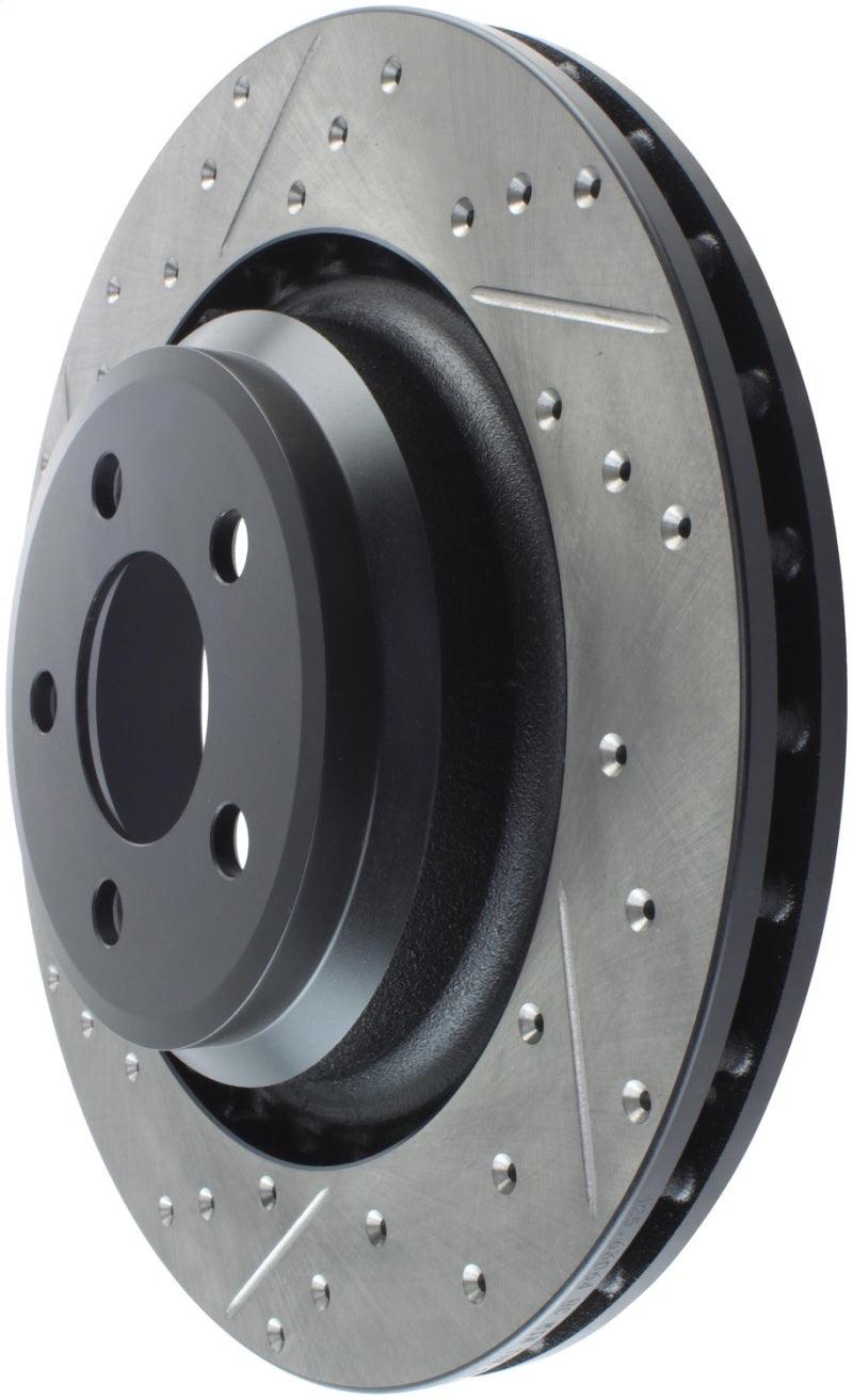 StopTech SportStop 06-09 Chrysler SRT-8 Rear Right Drilled & Slotted Rotor - Torque Motorsport