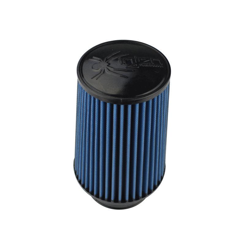 Injen NanoWeb Dry Air Filter 3.50in Neck 5.25in Base 7.00in Tall 4.00in Top 45 Pleats - Torque Motorsport