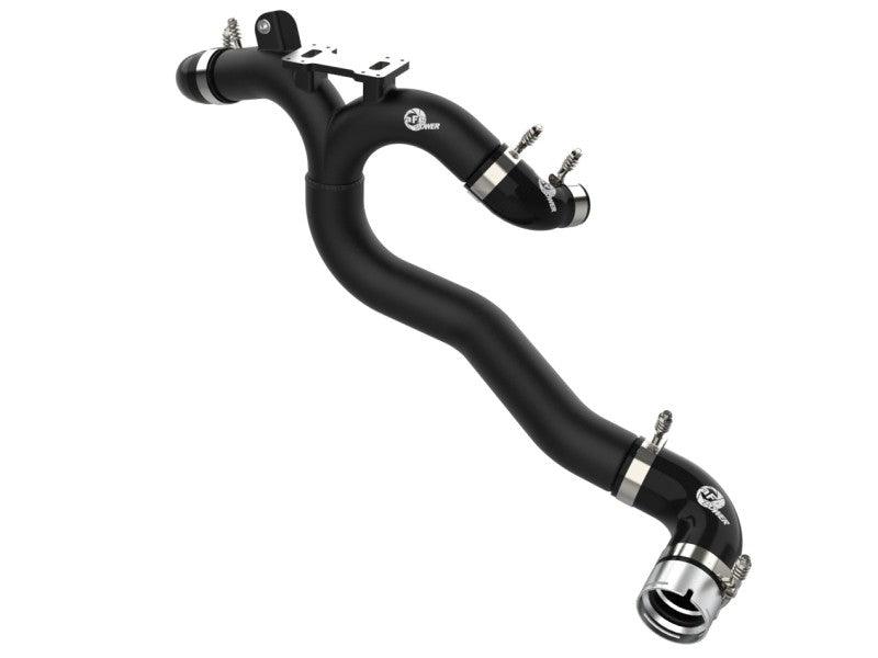 aFe Kia Stinger 18-22 V6-3.3L (tt) BladeRunner Hot Charge Pipe- Black - Torque Motorsport