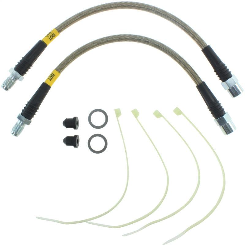 StopTech 06-09 Lexus GS 300/350/400/430/450H / 09-10 IS 250/300/350 Rear SS Brake Line Kit - Torque Motorsport