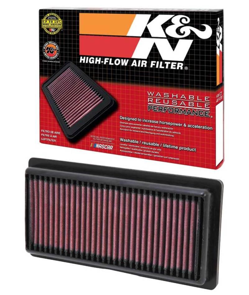 K&N Replacement Panel Air Filter 12-14 Nissan Versa 1.6L 1.031in H x 9.125in OS L x 4in OS W - Torque Motorsport