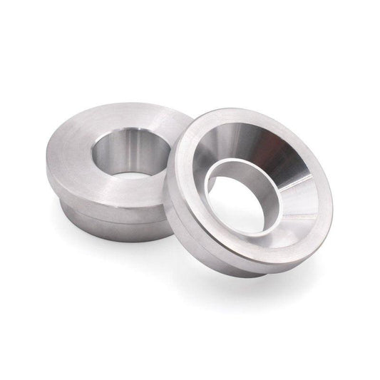 BLOX 2-Piece Billet Aluminum Solid Shifter Bushing B-Series Transmissions - Silver - Torque Motorsport