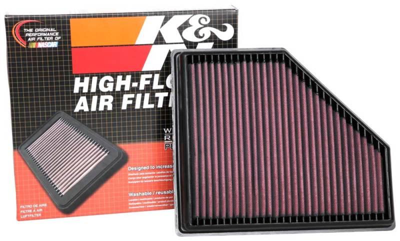 K&N 2019 BMW 330I L4-2.0L Turbo F/I/DSL Replacement Drop In Air Filter - Torque Motorsport