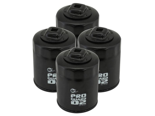 aFe Pro GUARD D2 Oil Filter 99-14 Nissan Trucks / 01-15 Honda Cars (4 Pack) - Torque Motorsport