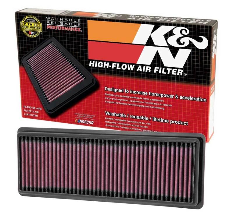 K&N 12 Fiat 500 Abarth 1.4L Replacement Air Filter - Torque Motorsport