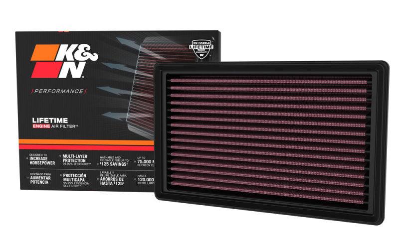 K&N 21-23 Toyota Yaris L3-1.0L Replacement Drop In Air Filter - Torque Motorsport