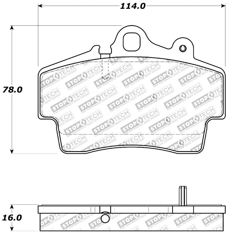 StopTech Performance Brake Pads - Torque Motorsport